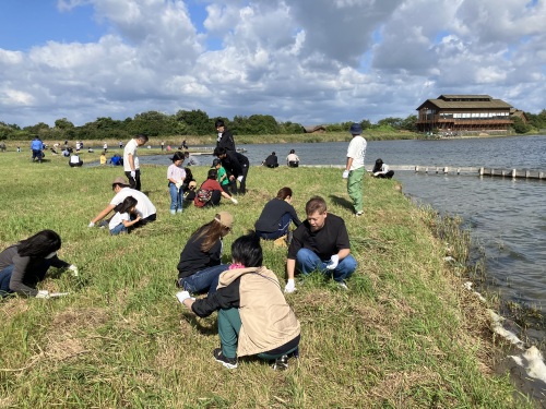 水鳥公園清掃①